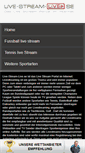 Mobile Screenshot of live-stream-live.se